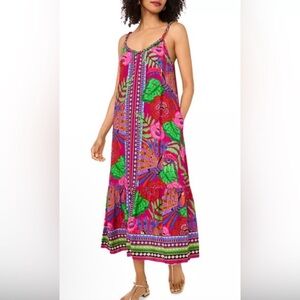 Vince Camuto Multicolor Patterned Dress with pockets